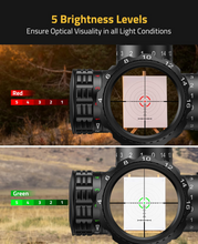 Load image into Gallery viewer, MidTen Offset Scope with ensure optical visuality in all light conditions
