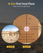 Load image into Gallery viewer, MidTen Rifle Scope with 主 8-32x56
