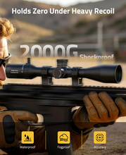 Load image into Gallery viewer, MidTen Rifle Scope with waterproof fogproof accuracy 6-24x50
