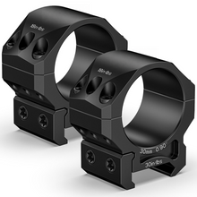 Load image into Gallery viewer, MidTen Mount 1 inch Scope Rings with /lbs /lbs /lbs 30mm x 0.90inch

