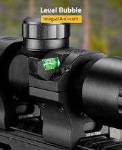 Load image into Gallery viewer, MidTen Precision High Profile Scope Mount with level bubble integral anti-cant Medium
