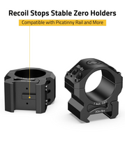 Load image into Gallery viewer, MidTen Mount 1 inch Scope Rings with compatible with picatinny rail and more 1inch x 0.87inch
