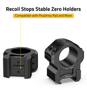 Load image into Gallery viewer, MidTen Mount 1 inch Scope Rings with compatible with picatinny rail and more 1inch x 1.00inch
