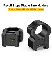 Load image into Gallery viewer, MidTen Mount 1 inch Scope Rings with compatible with picatinny rail and more 1inch x 1.20inch

