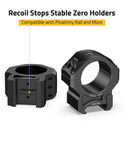 Load image into Gallery viewer, MidTen Mount 1 inch Scope Rings with compatible with picatinny rail and more 30mm x 1.00 inch
