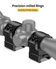 Load image into Gallery viewer, MidTen Mount 1 inch Scope Rings with precision-milled rings exactly fit the scope 1inch x 1.00inch
