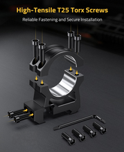 Load image into Gallery viewer, MidTen Scope Rings with reliable fastening and secure installation High
