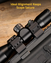 Load image into Gallery viewer, MidTen Precision High Profile Scope Mount with ideal alignment keeps scope secure Low
