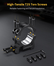 Load image into Gallery viewer, MidTen Scope Rings with reliable fastening and secure installation Medium
