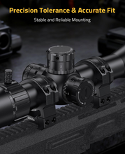 Load image into Gallery viewer, MidTen 2-piece scope ring with stable and reliable mounting High

