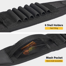 Load image into Gallery viewer, MidTen point rifle sling with fast filling mesh pocket in black
