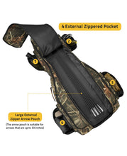Load image into Gallery viewer, MidTen Soft Crossbow – large external zipper arrow pouch
