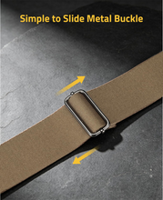 Load image into Gallery viewer, MidTen Two Point Sling – simple to slide metal buckle, brown
