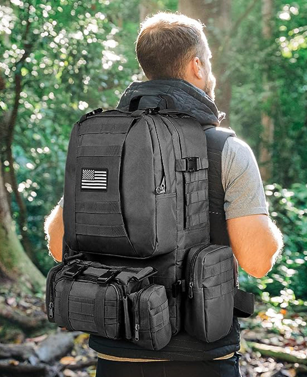 MidTen Backpack Rucksack 60L Large Assault Pack